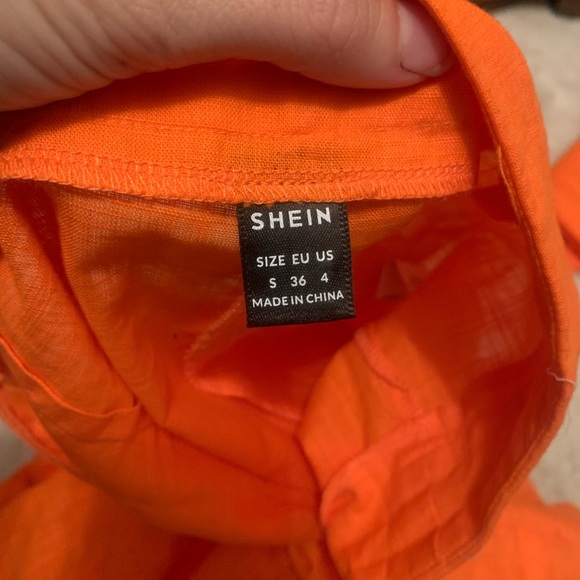 Orange Linen Set - Picture 8 of 11